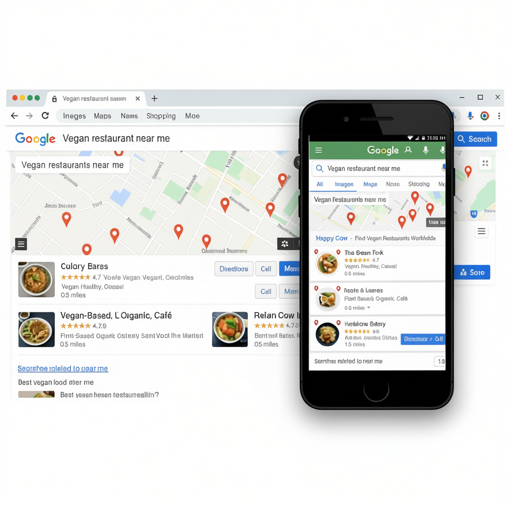 Local SEO Agency for Plant-Based Restaurants