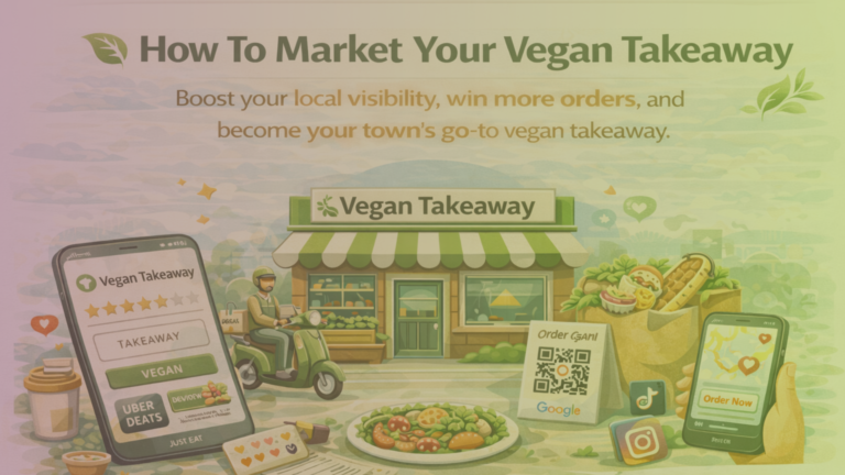 how to market your vegan takeaway