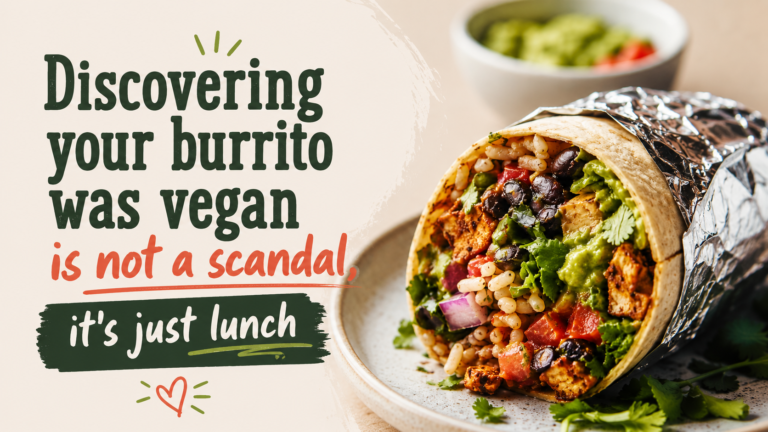 vegan is not a scandal